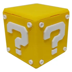 Cubo Interrogação Porta Objetos com Tampa 5 Cm