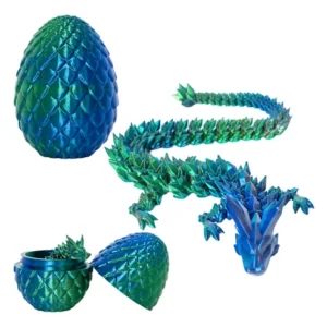 Ovo Dragão com Dragão Articulado